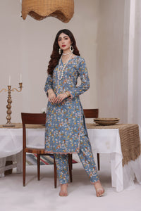 Queen Libas Fitoor F14 - 2 Piece Ready Made Lawn Suits